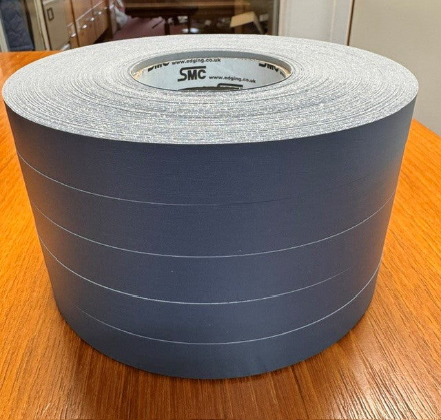 Alby Blue Ash Embossed Melamine Preglued - U188/E