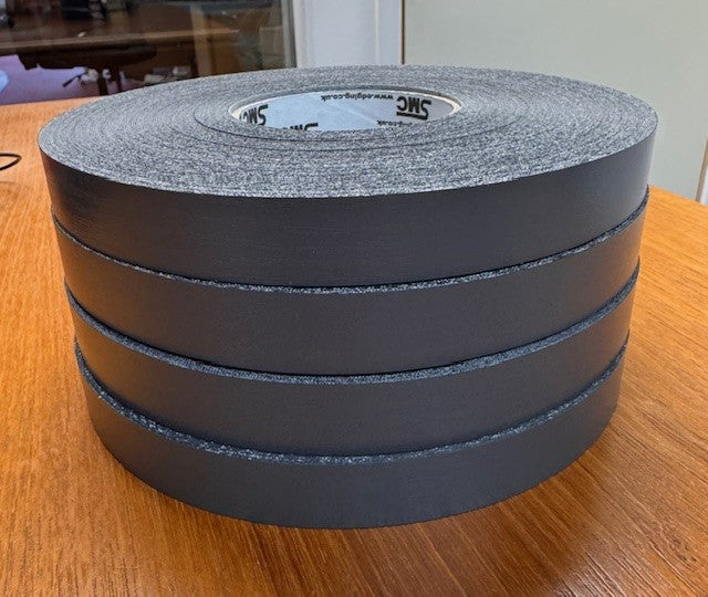 Graphite Embossed Melamine 22mm Preglued 50M