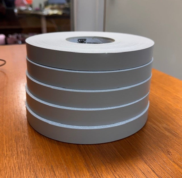 Stone Grey Pearl Melamine 22mm Preglued 50M