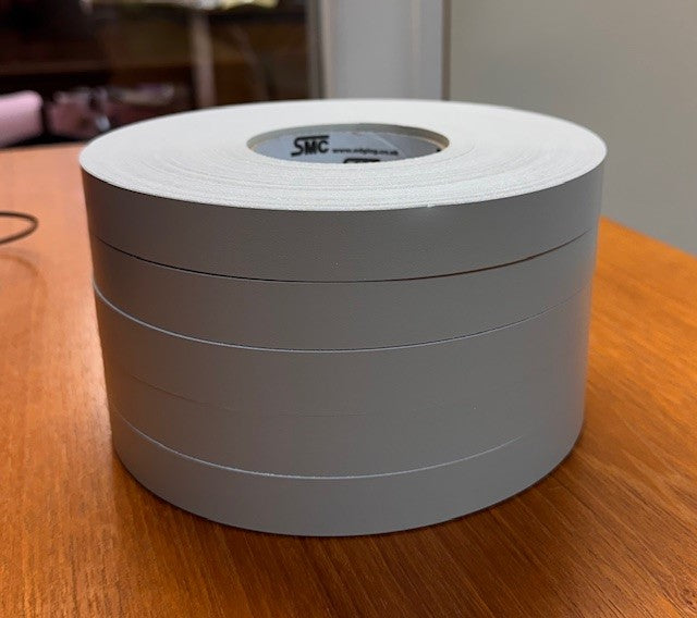 Stone Grey Pearl Melamine 22mm Preglued 50M
